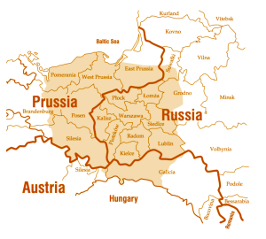 Poland 1815 1918 Map