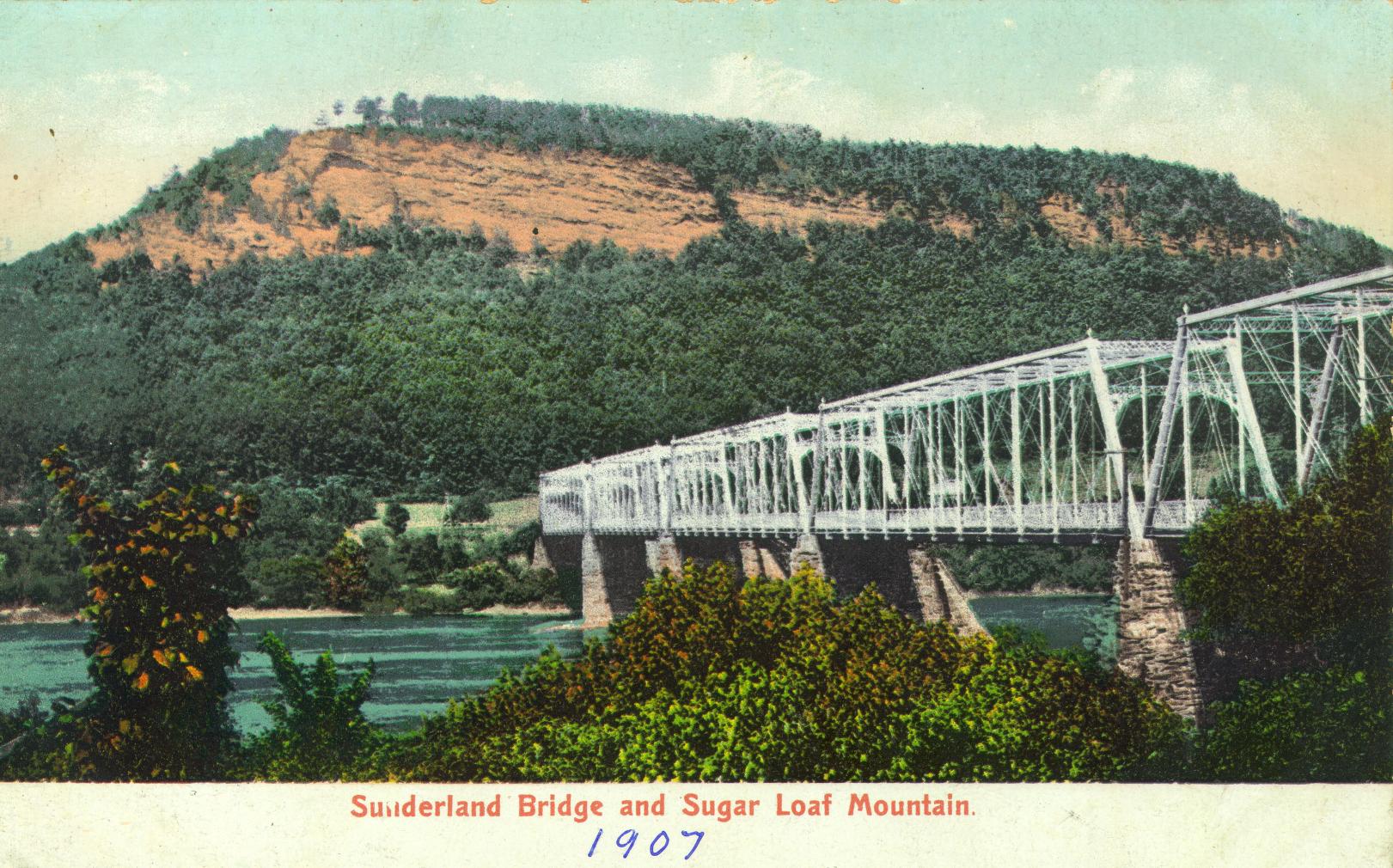 Sunderland Bridge and Sugar Loaf Mountain
