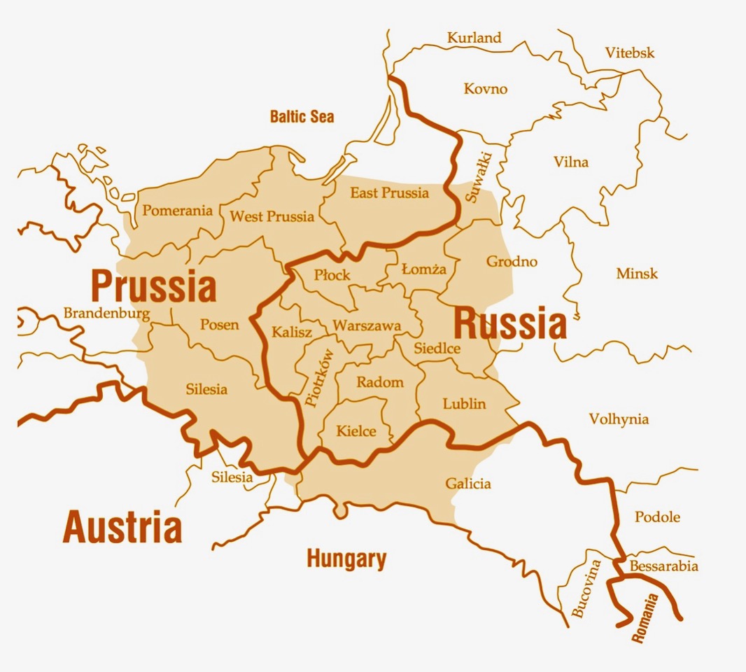 Map - Courtesy of Family Search Library