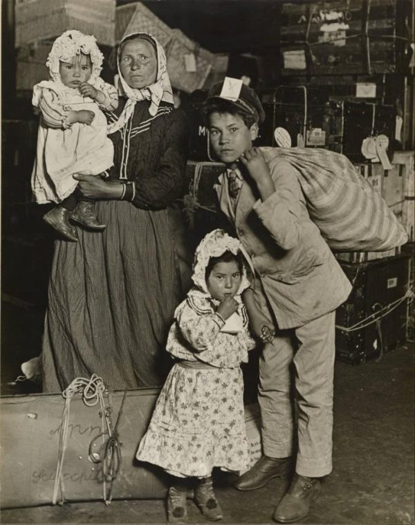 Ellis Island Family group